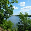 Jezioro Sępoleńskie w oddali widok miasteczka. - panoramio (1)
