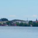 Jezioro Sępoleńskie w oddali zabudowania miasta - panoramio (1)