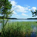 Jezioro Sępoleńskie w oddali zabudowania miasta - panoramio